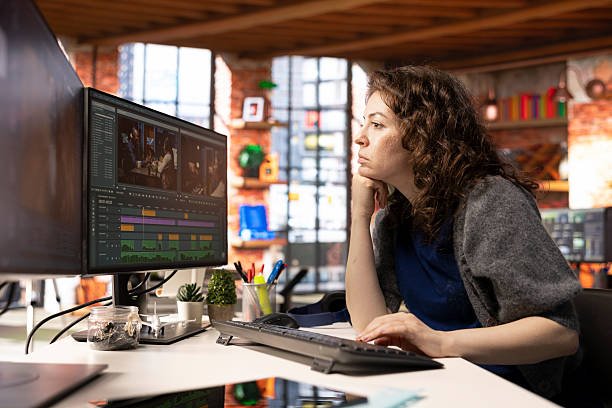 Video editing timeline interface – professional workflow for UK clients